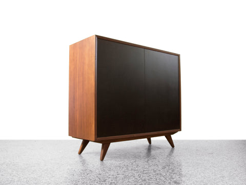 J.O. Carlsson Mid Century Modern Swedish Cabinet with Locking Doors