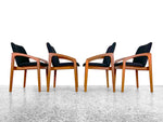 Henning Kjaernulf Teak Dining Chairs for Korup Stolefabrik - Set of Four