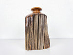 Vintage Handmade Live Edge Weedpot Vase