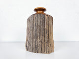 Vintage Handmade Live Edge Weedpot Vase