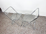 Giancarlo Piretti "Plia" Folding Chairs for Castelli - Set of Two