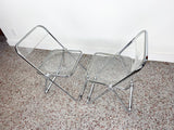 Giancarlo Piretti "Plia" Folding Chairs for Castelli - Set of Two