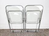 Giancarlo Piretti "Plia" Folding Chairs for Castelli - Set of Two