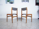 Teak Side Chairs by Erik Buch for O.D. Møbler - A Pair