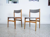 Teak Side Chairs by Erik Buch for O.D. Møbler - A Pair