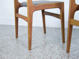 Teak Side Chairs by Erik Buch for O.D. Møbler - A Pair