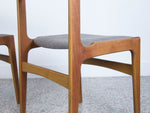 Teak Side Chairs by Erik Buch for O.D. Møbler - A Pair