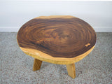 Suar Wood Live Edge Dining Table