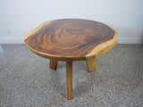 Suar Wood Live Edge Dining Table