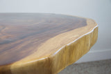 Suar Wood Live Edge Dining Table