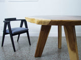 Suar Wood Live Edge Dining Table