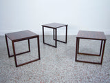 Kai Kristiansen Rosewood Nesting Tables Cube