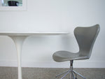 Eero Saarinen 48" Tulip Dining table for Knoll International - White Laminate