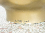 Original 2005 TMS Perpetual Faces Vase - Gold