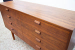 Børge Mogensen for Søborg Møbelfabrik Teak 8 Drawer Dresser