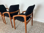 Henning Kjaernulf Teak Dining Chairs for Korup Stolefabrik - Set of Four