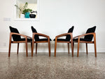 Henning Kjaernulf Teak Dining Chairs for Korup Stolefabrik - Set of Four