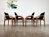 Henning Kjaernulf Teak Dining Chairs for Korup Stolefabrik - Set of Four