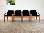 Henning Kjaernulf Teak Dining Chairs for Korup Stolefabrik - Set of Four