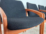 Henning Kjaernulf Teak Dining Chairs for Korup Stolefabrik - Set of Four