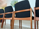 Henning Kjaernulf Teak Dining Chairs for Korup Stolefabrik - Set of Four