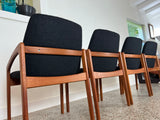 Henning Kjaernulf Teak Dining Chairs for Korup Stolefabrik - Set of Four