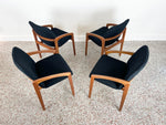 Henning Kjaernulf Teak Dining Chairs for Korup Stolefabrik - Set of Four