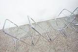 Giancarlo Piretti "Plia" Folding Chairs for Castelli - Set of Four