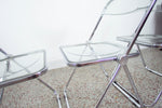 Giancarlo Piretti "Plia" Folding Chairs for Castelli - Set of Four