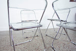 Giancarlo Piretti "Plia" Folding Chairs for Castelli - Set of Four