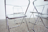 Giancarlo Piretti "Plia" Folding Chairs for Castelli - Set of Four