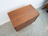 Jens Risom 3 Drawer Chest of Drawers