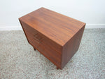 Jens Risom 3 Drawer Chest of Drawers