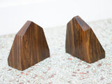 Rosewood Obelisk Bookends