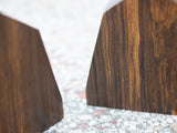 Rosewood Obelisk Bookends