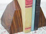 Rosewood Obelisk Bookends