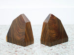 Rosewood Obelisk Bookends