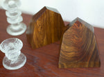 Rosewood Obelisk Bookends