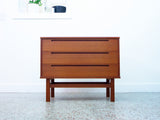 Kai Kristiansen 3-Drawer Teak Dresser for HJN Møbler