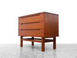 Kai Kristiansen 3-Drawer Teak Dresser for HJN Møbler