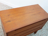 Kai Kristiansen 3-Drawer Teak Dresser for HJN Møbler