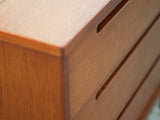Kai Kristiansen 3-Drawer Teak Dresser for HJN Møbler