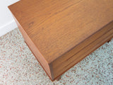 Kai Kristiansen 3-Drawer Teak Dresser for HJN Møbler