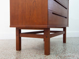 Kai Kristiansen 3-Drawer Teak Dresser for HJN Møbler