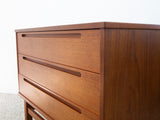 Kai Kristiansen 3-Drawer Teak Dresser for HJN Møbler