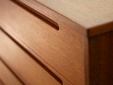 Kai Kristiansen 3-Drawer Teak Dresser for HJN Møbler