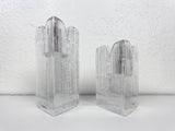 Kosta Boda "Skyline" Candleholders by Anna Ehrner - Pair