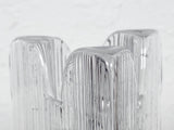 Kosta Boda "Skyline" Candleholders by Anna Ehrner - Pair