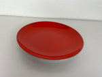 Enameled Red Metal Bowl by Leif Wessmann for Knoll International