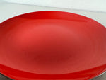 Enameled Red Metal Bowl by Leif Wessmann for Knoll International